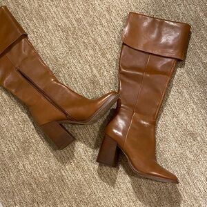 Steve Madden Tan Heeled Boots